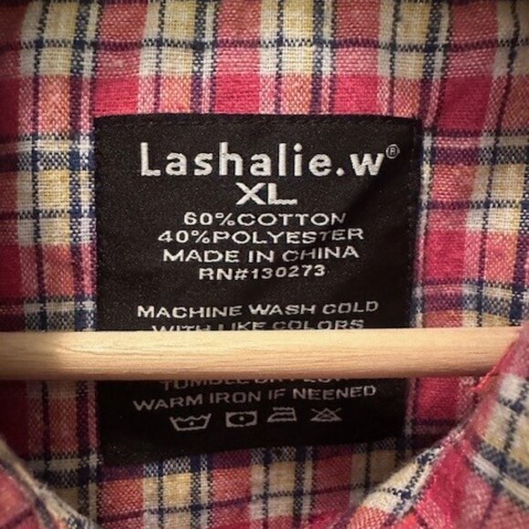 Plaid Shirt - XL - Picture 3 of 4
